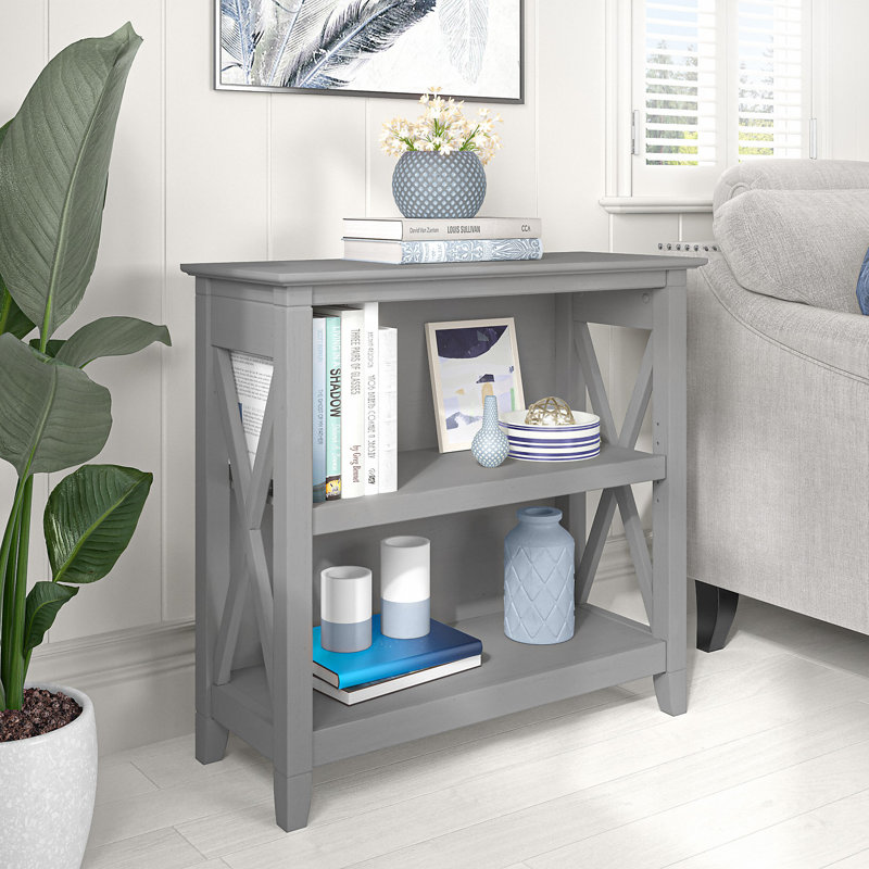 Huckins Bookcase, Cape Cod Gray
