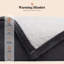 Couverture chauffante en flanelle et en sherpa SEALY-100824518-100824521