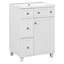 Meuble-lavabo simple 24 po avec plateau en résine Dasa