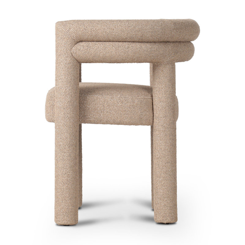 Tacova Dining Chair-Surrey Cocoa, Charter Oatmeal