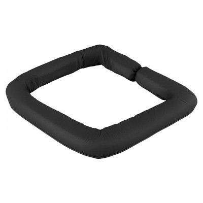 Filtre à sédiments Couverture de 5 po x 10 pi L, rembourrage en polypropylène, chaussettes de clôture souples et efficaces pour la gestion des eaux pluviales, protection du drainage