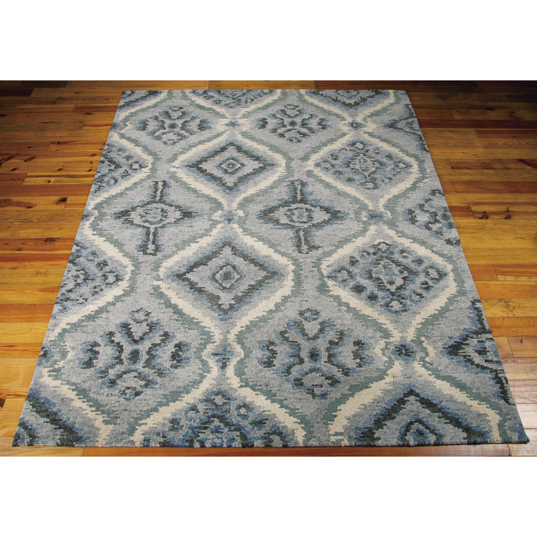 Colligan Wool Ikat Indoor Rug