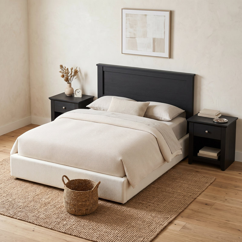 Ensemble de chambre à coucher 3 pièces Dorsey, Black