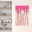 «Bottle Silhouettes», impression d'art contemporain abstrait coloré-861400096