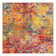 Washable Abstract Indoor Rug