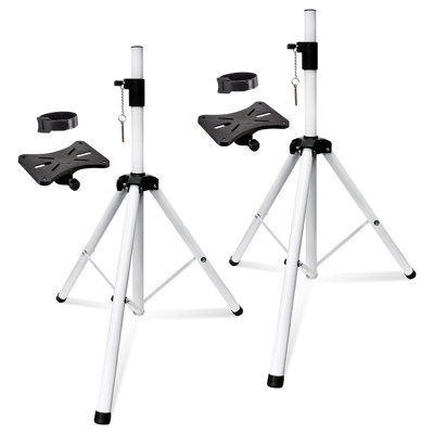 5 Core Speaker Stand Tripod Tall Adjustable 72 Inch DJ Studio Monitor Stands Pole Mount