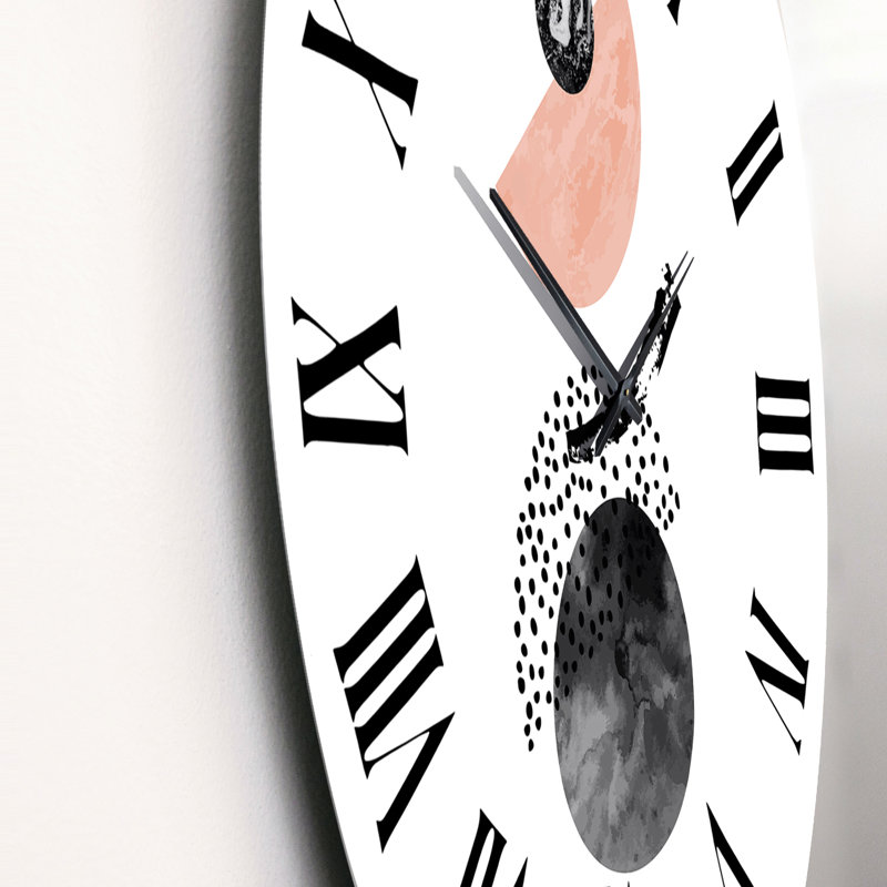Horloge murale surdimensionnée, Grand