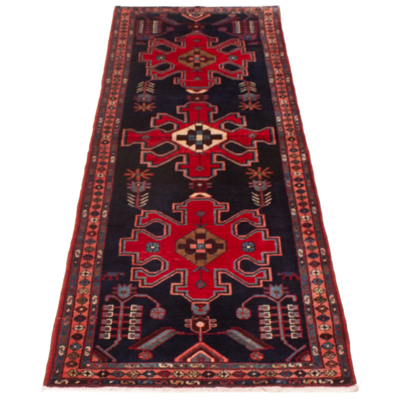 Tapis de couloir unique en laine Anadol 3 pi 4 po x 9 pi 8 po Anadol