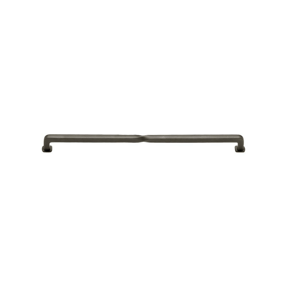 Twist Bar / Handle Pull Bar Cup Pull, 15", White Bronze Medium