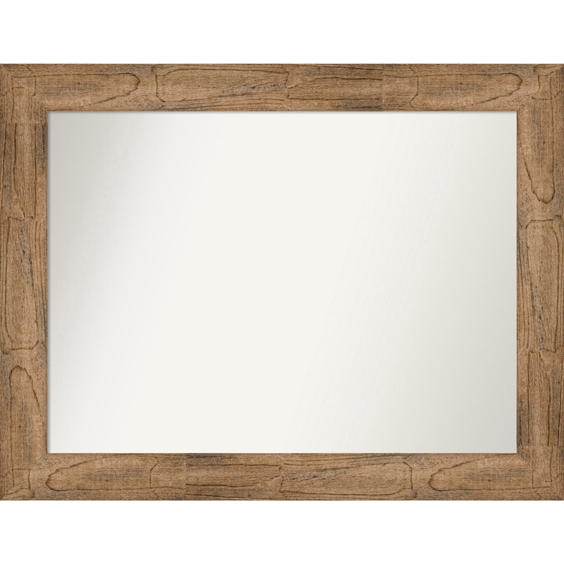 Timmy Solid Wood Wall Mirror, 27.5" x 35.5", Rectangle