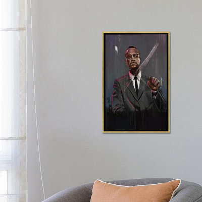 « Malcolm X » par Gordon Rowe-impression