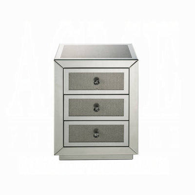 Table de chevet 3 tiroirs Andrue