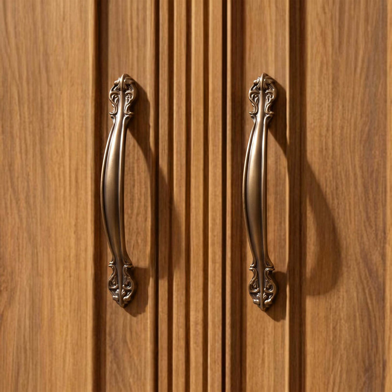 Grande armoire à vin avec lumières, 8 tablettes ouvertes et rangement inférieur, Brun