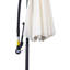 Parasol de marché 116,1 po avec manivelle Steff