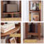 Armoire de coin Mid-Century