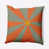 Orange/Grey Geometric