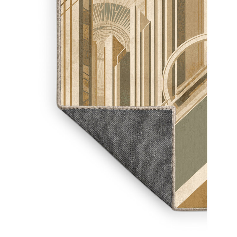 Tapis arc-en-ciel doux moelleux Vega, 7 x 10