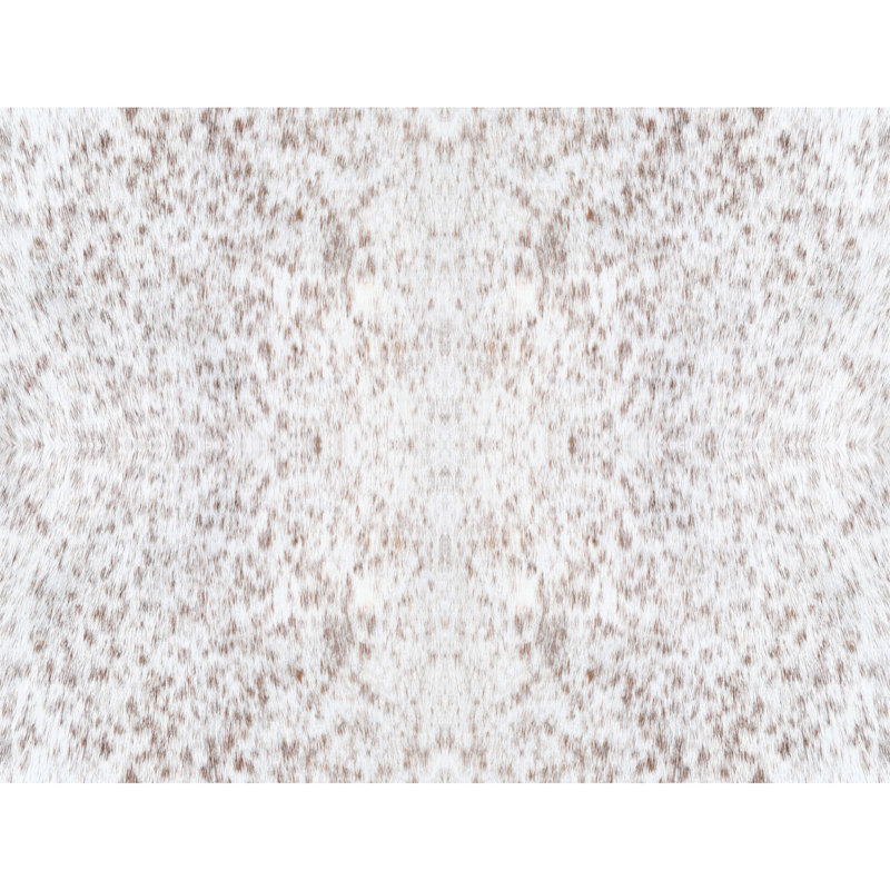 SAS Equestrian Home Fleabitten 20' L x 27" W Smooth Peel and Stick Wallpaper Roll, Tan