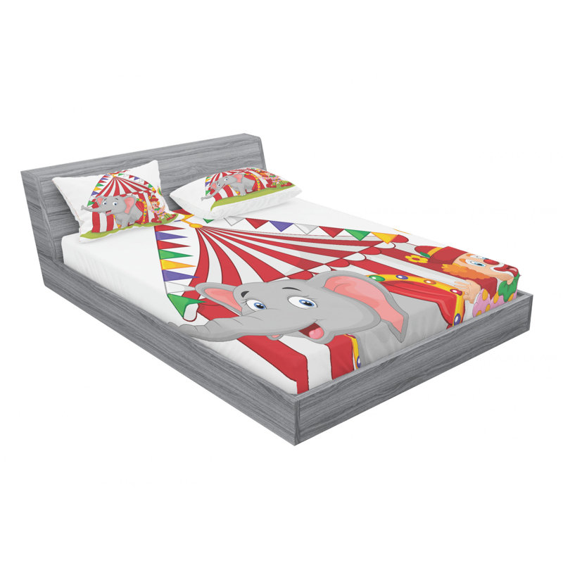Microfiber Sheet Set, Full Sheet Set with Fitted Sheet
