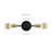 Wim Industrial Farmhouse Iron LED Vanity