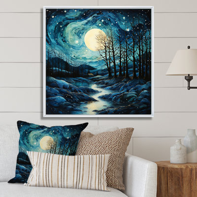 " Emerald Glacier Glacial Majesty Pointillism "