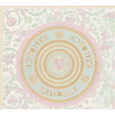 Versace Luminous Ember Unpasted Vinyl Wallpaper