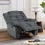Fauteuil inclinable manuel standard moderne et moelleux de 36,9 po Chira-1488416701