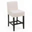 Fabric Barstool with Solid Wood Frame-157070171