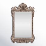 Sybel Traditional Beveled Full Length Ornate Mirror