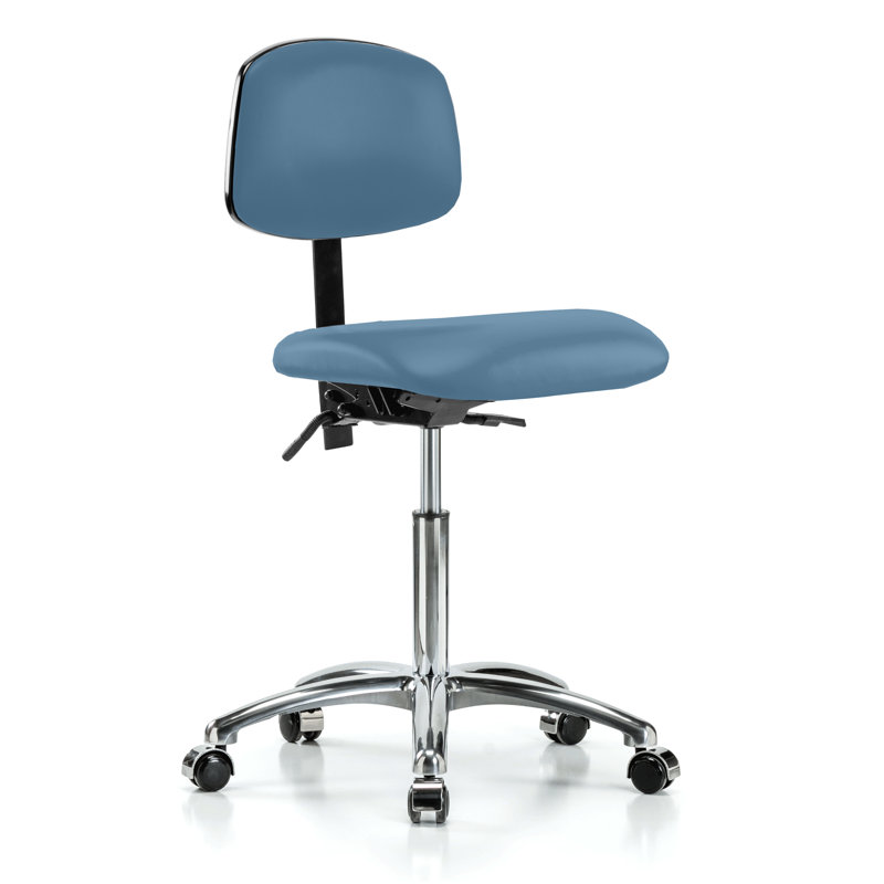 Chaise de travail, Vinyl bleu colonial