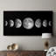 Phases lunaires - Toile tendue avec châssis - Prêt à accrocher-107114380
