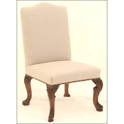 Leather Parsons Chair