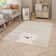 Huldrik Machine Woven Beige Rug