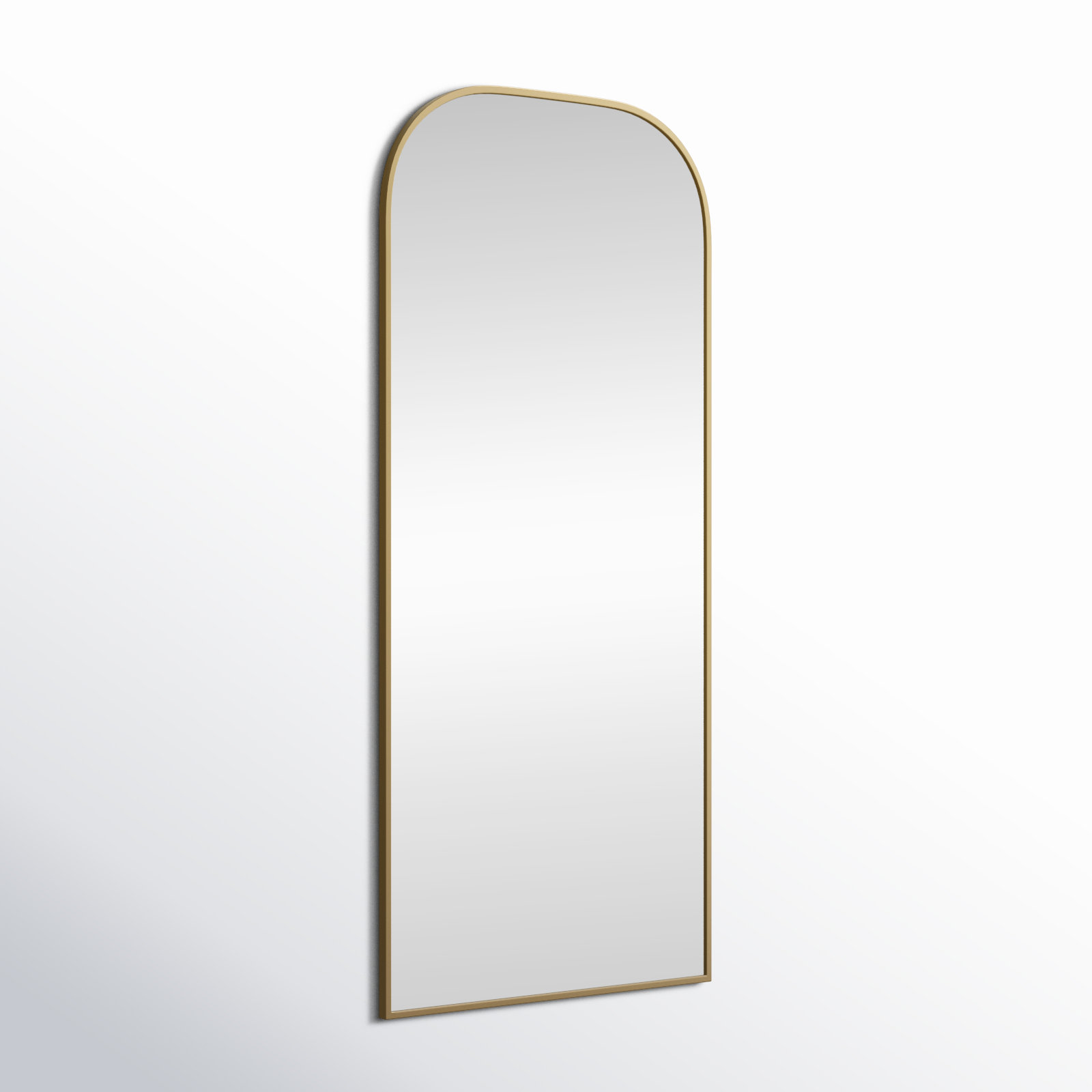Sabine Accent Mirror, 76" x 32", Brass