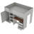 Aniella Kids Full Loft Bed with Drawers-157949970