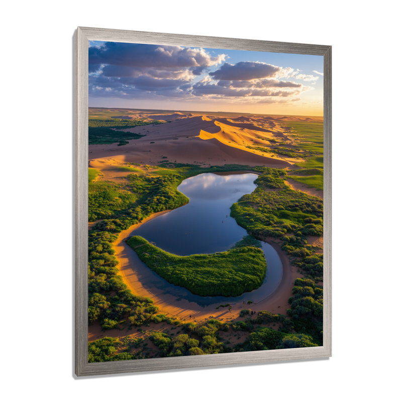Wycombe - Landscapes Canvas Prints, H 40 po x l 30 po, Argent argent, Reproduction encadrée sans passe-partout