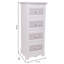 Shelstead 31cm W Manufactured Wood Bedside Table
