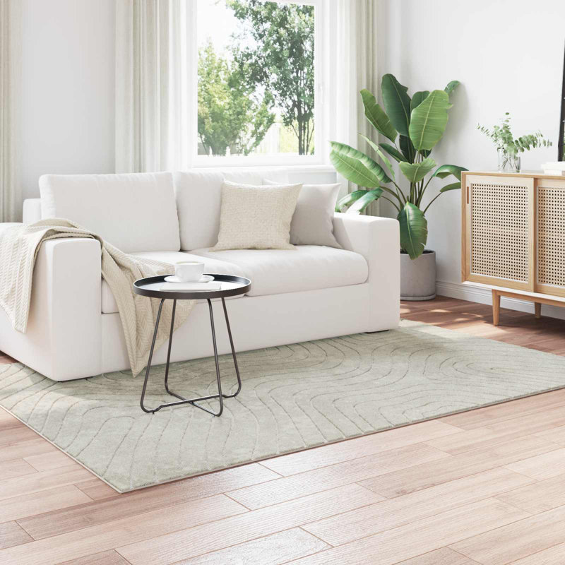 Modern Indoor and Outdoor Rug, Rectangle 140 x 200 cm, Green