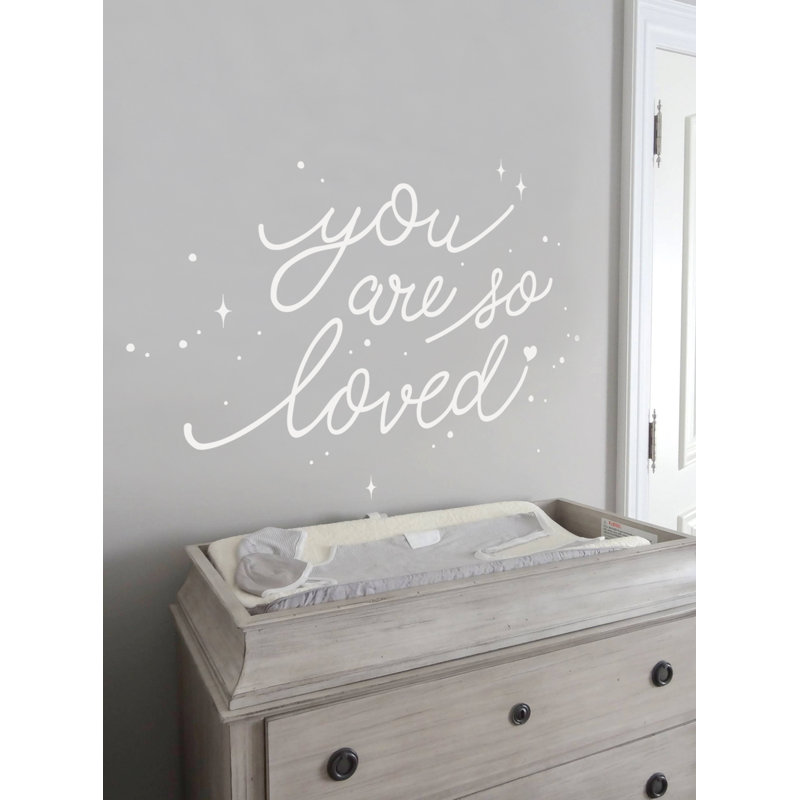 Adhésif décoratif «Crosstown You Are So Love», Blanc