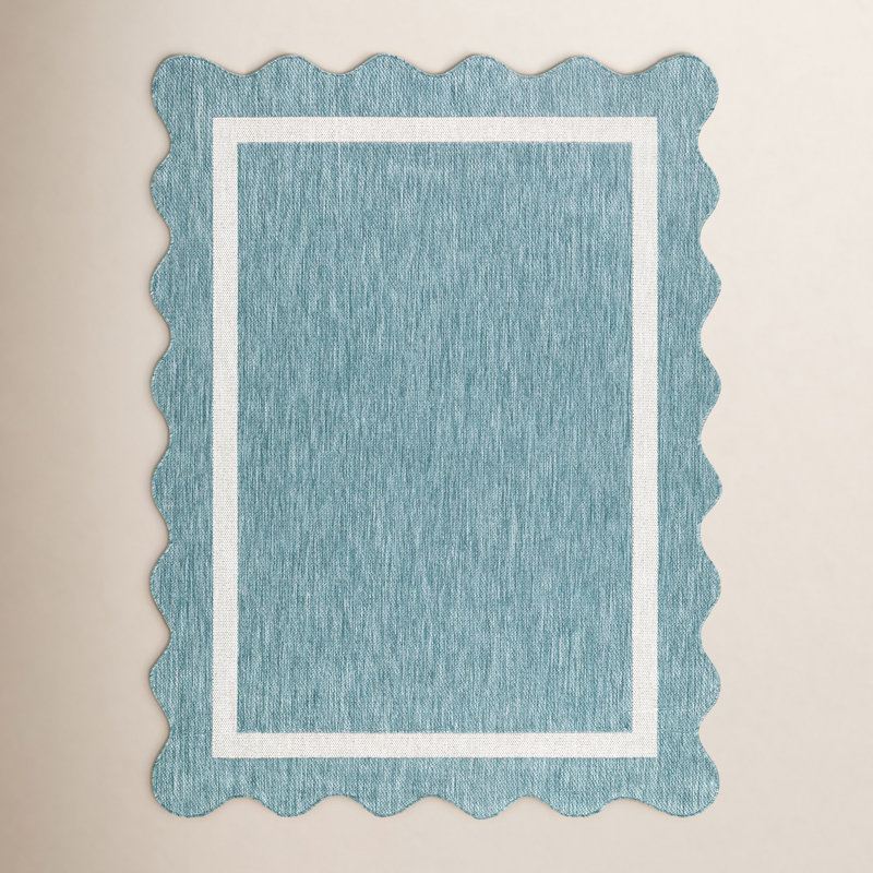 Tapis tissé à la machine Seadrift, Rectangle 6 pi 6,7 po x 9 pi 0,3 po