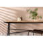 Arlisha Acacia Metal Base Dining Table