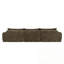 Canapé modulaire en L avec repose-pieds mobile et coussin moelleux-125126501