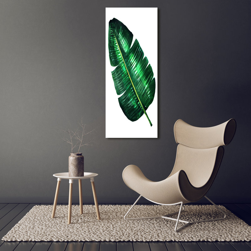 Banana Leaf - Wrapped Canvas Print