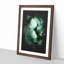 Gathered Green Plant Leaves - Framed Print-56742339-56742340