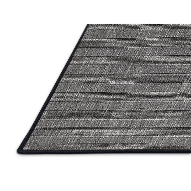 Tapis 100% moderne 446 de style Mid-Century lavable à la machine, Rectangle de 5 pi x 8 pi