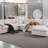 7 Piece 144" Chenille Sectional Sofa Oversized Modular Reversible Deep Seat Cloud Couch With Corner & Removable Ottoman-838065029-838065033