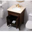 Inverleigh 24'' Single Bathroom Vanity with Marble Top-2016918901-2016918900-2016918899