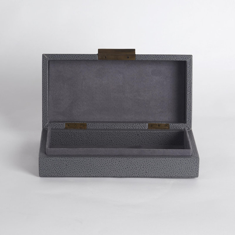 Alpen Box, 2.75" H x 10" W x 5" D, Blue