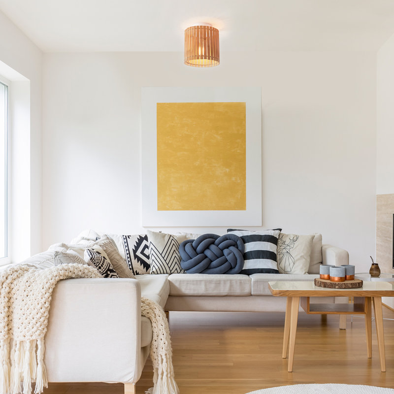 Sobotka Wood Flush Mount