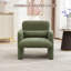 Chaise d'appoint de salon, fauteuil d'appoint en chenille douce de style Mid-Century-1391202929